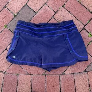Athleta Dark Blue Women's Athletic Shorts